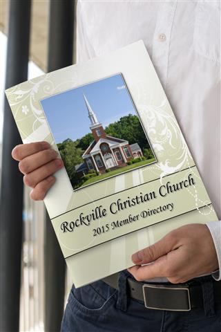 Sample church directory cover design