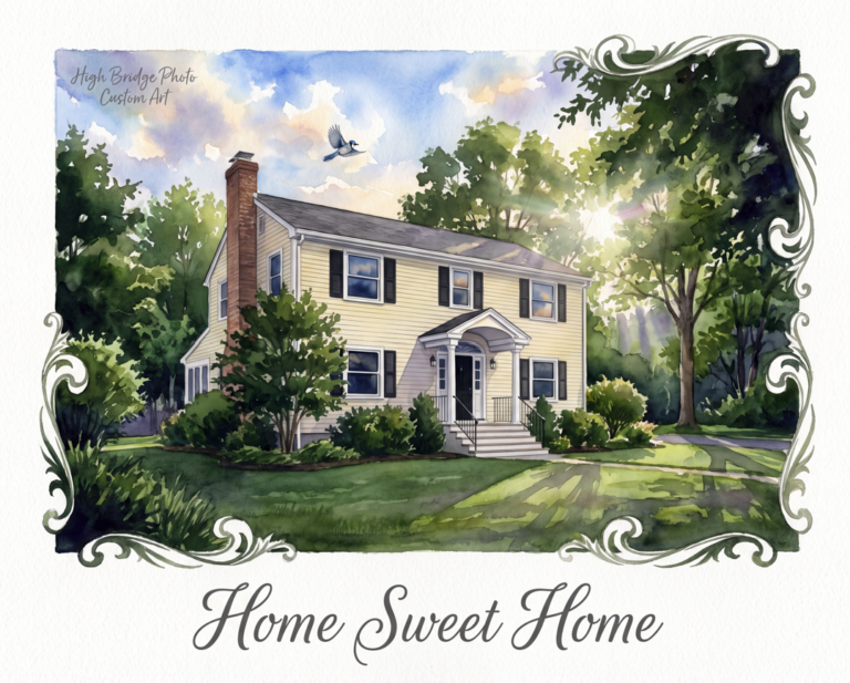 Custom Home Art Sample 3