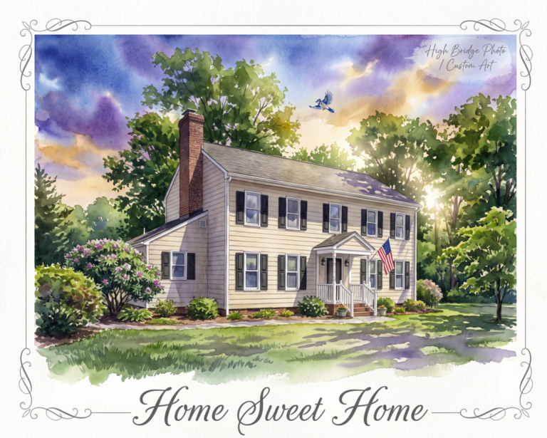Custom Home Art Sample 4