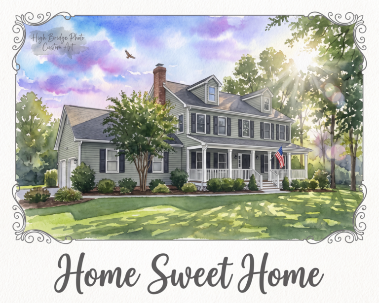Custom Home Art Sample 5