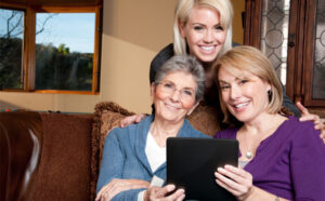 Easy tablet portrait viewing